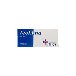 TEOFILINA 100MG X 10TAB BUKA