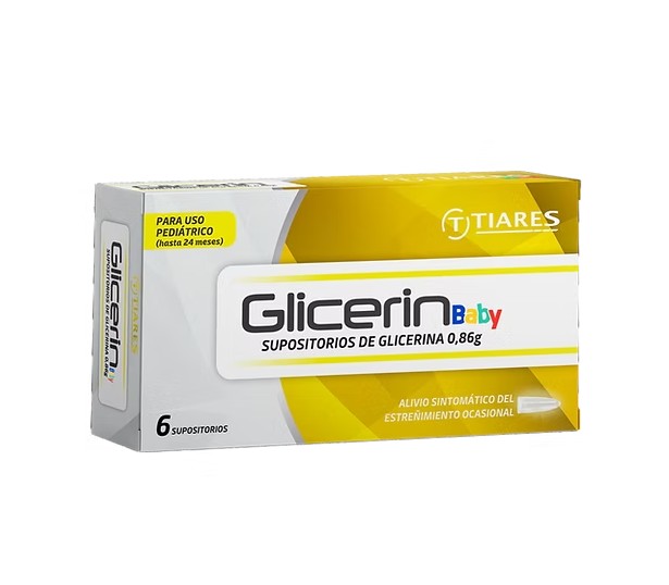 SUPOSITORIOS GLICERIN TIARES X 1