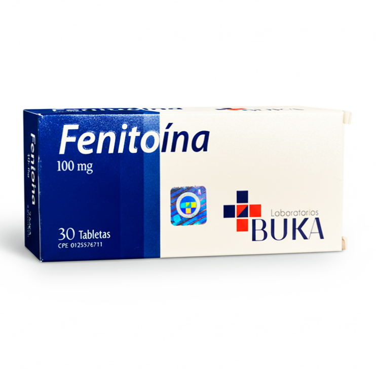 FENITOINA 100MG X 30 TAB BUKA