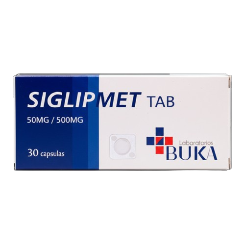 SIGLIPMET 50/500MG X 30 TAB BUKA SITAGLIPTINA/METFORMINA