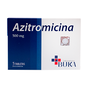 AZITROMICINA 500MG X 5 TAB BUKA