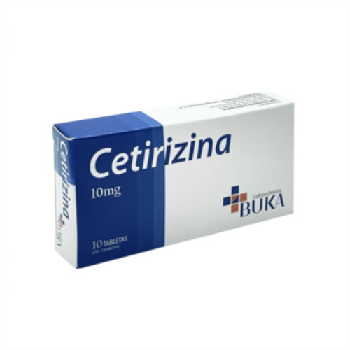 CETIRIZINA 10MG X 10TAB BUKA