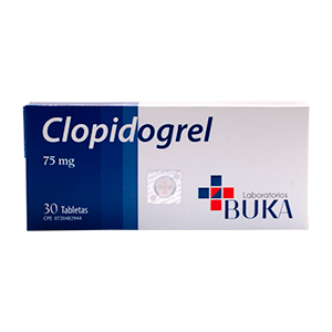 CLOPIDOGREL 75MG X 30TAB BUKA