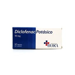 DICLOFENAC POTASICO BUKA X 10