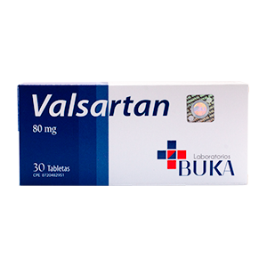 VALSARTAN 80MG X 30 TAB BUKA