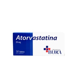ATORVASTATINA 20MG X 30TAB BUKA