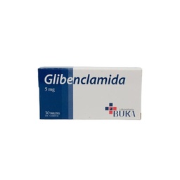 GLIBENCLAMIDA 5MG X 30 BUKA