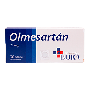 OLMESARTAN 20MG X 30 TAB BUKA
