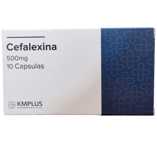 CEFALEXINA 500MG X 10CAPS KMPLUS