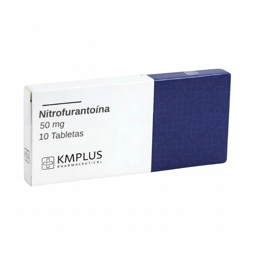NITROFURANTOINA 50MGX 10TAB KMPLUS