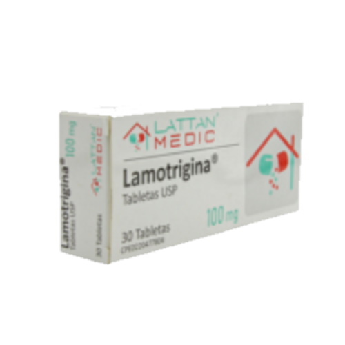 LAMOTRIGINA 100MG X 30TAB LATTAN MEDIC