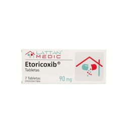 ETORICOXIB 90MG X 7 TAB LATTAN MEDIC