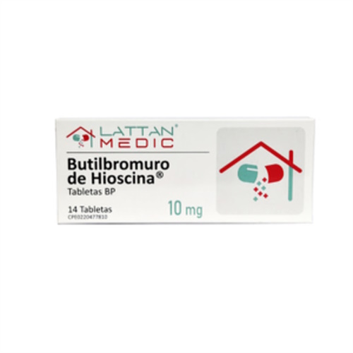 BUTILBROMURO HIOSCINA 10MG X 14 TAB LATTAN MEDIC