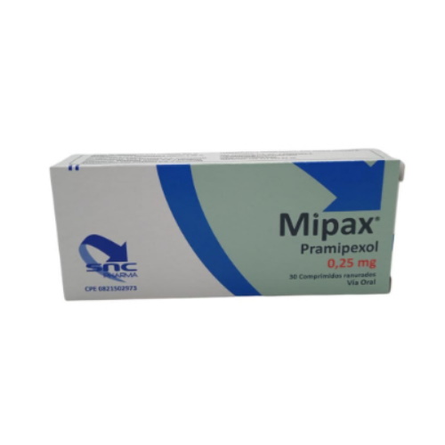 MIPAX 0.25MG X 30 COMP