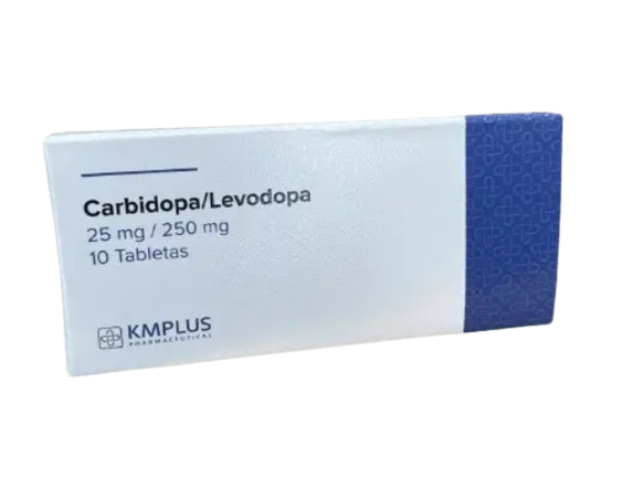 CARBIDOPA/LEVODOPA 25/250MG X 10TAB KMPLUS