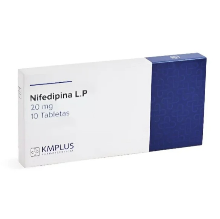 NIFEDIPINA LP 20MG X 10 TAB KMPLUS