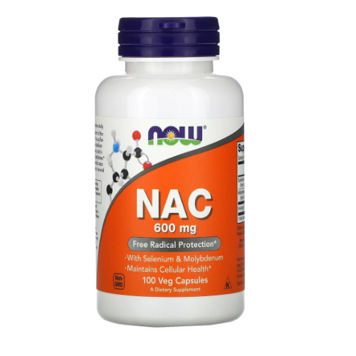 NAC 600MG X 100 CAPS NOW
