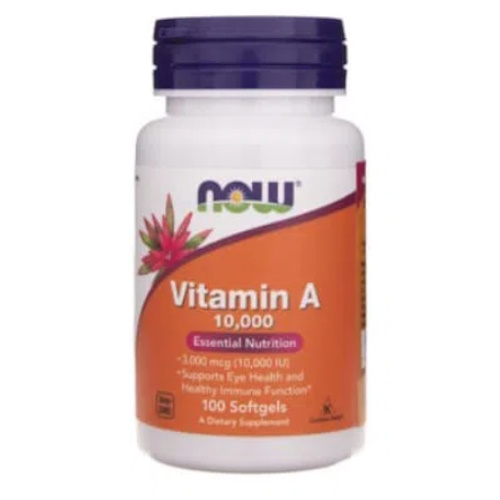 VITAMINA A CAP 10.000UI X 100 NOW