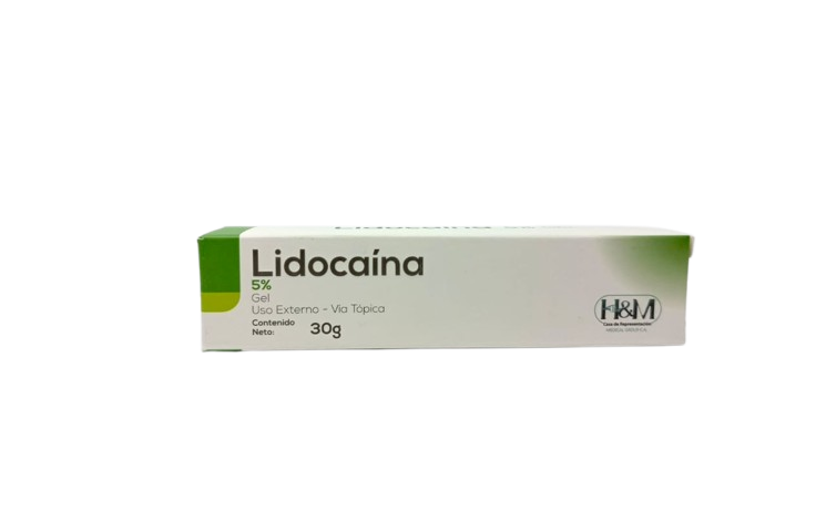 LIDOCAINA 5% GEL 30GR H&M