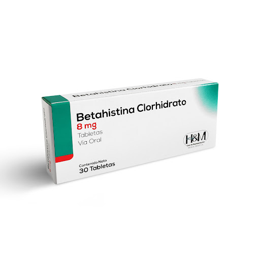 BETAHISTINA 8MG X 30TAB H&M
