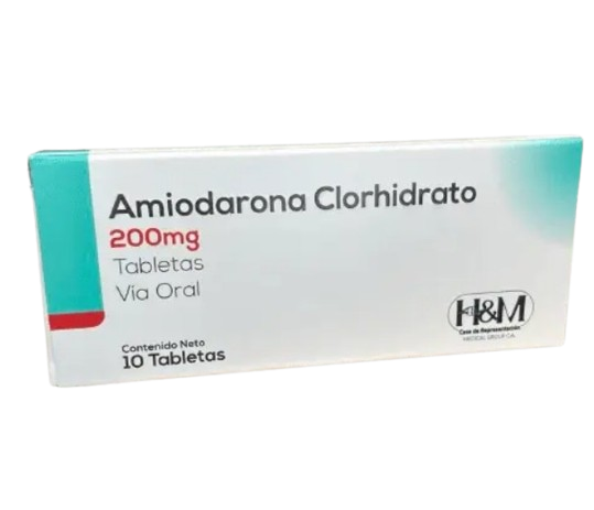 AMIODARONA 200MG X 10 TAB H&M