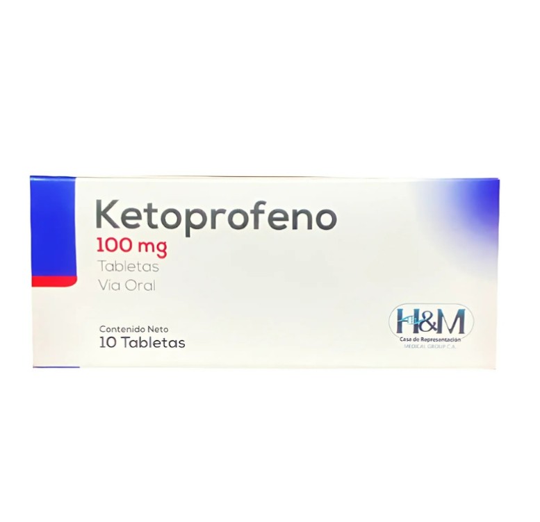 KETOPROFENO 100MG X 10 TAB H&M