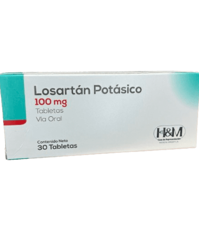 LOSARTAN 100MG X 30TAB H&M