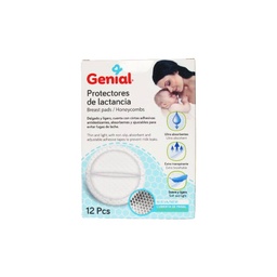 PROTECTORES DE LACTANCIA GENIAL 12UNID
