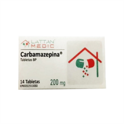 CARBAMAZEPINA 200MG X 30 TAB LATTAN MEDIC