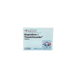 IBUPROFENO + TIOCOLCHICOSIDO X 14TAB LATTAN MEDIC