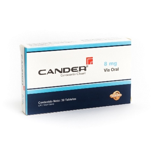 CANDER 8MG X 30TAB VALMORCA