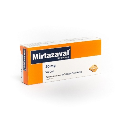 MIRTAZAVAL 30MG X 30