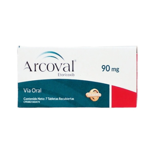 ARCOVAL 90MG X 7TAB VALMORCA
