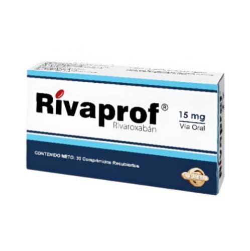 RIVAPROF 15MG X 30TAB VALMORCA RIVAROXABAN
