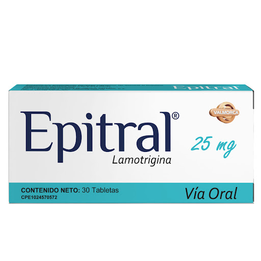 EPITRAL 25MG X 30 TAB VALMORCA LAMOGRIGINA