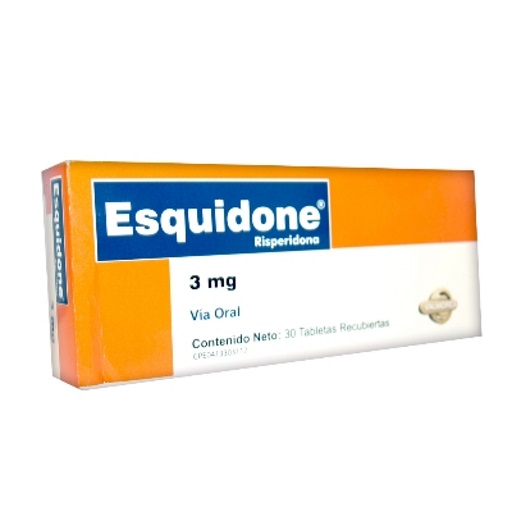ESQUIDONE 3MG X 30TAB VALMORCA RISPERIDONA