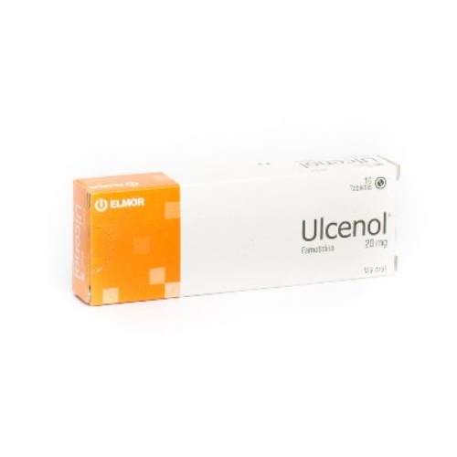 ULCENOL 20MG X 10 TAB ELMOR FAMOTIDINA