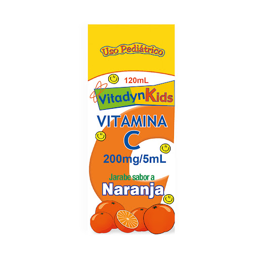 VITAMINA C 200MG/5ML X 120ML OFTALMI VITADYN KIDS