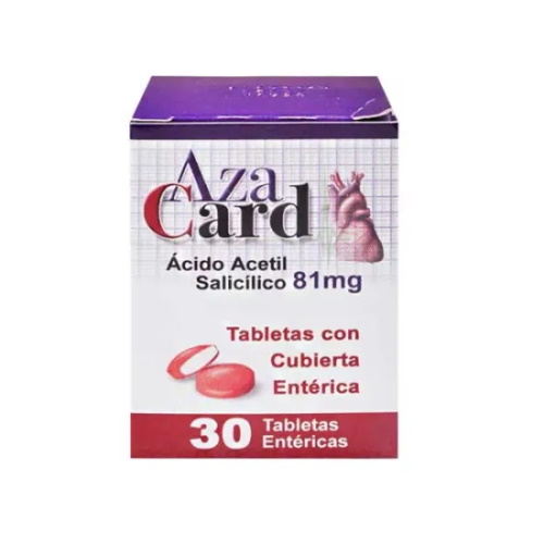 AZACARD 81MG TAB X 30TAB OFTALMI