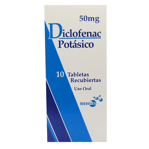 DICLOFENAC POTASICO 50MG X 10 TAB OFTALMI
