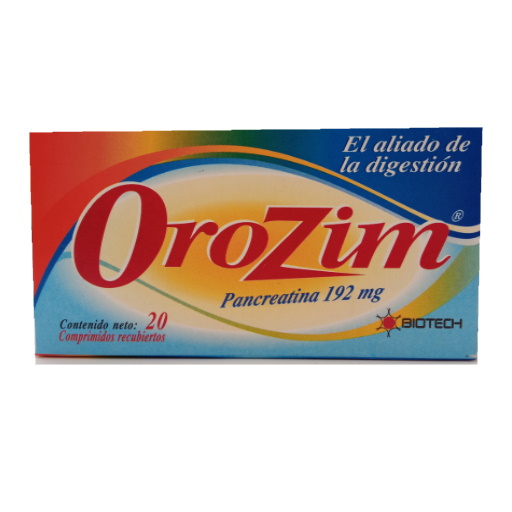 OROZIM 192MG X 20TAB BIOTECH