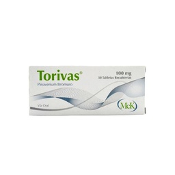TORIVAS 100MG X 30 CALOX BROMURO DE PINAVERIUM