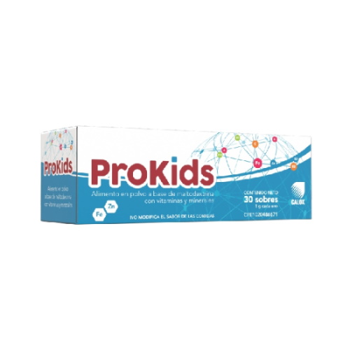 PRO-KIDS X 30 SOBRES CALOX