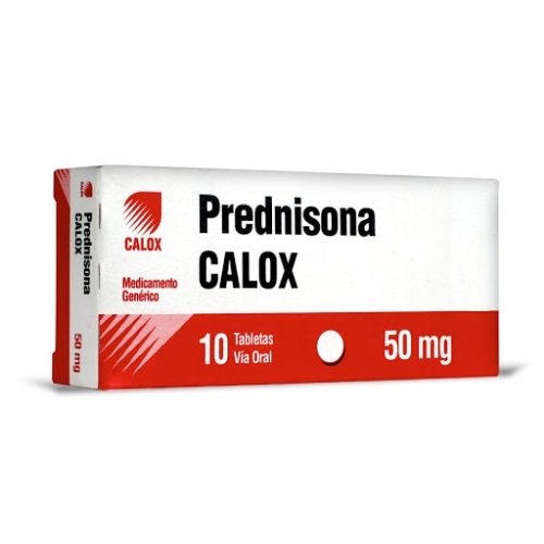 PREDNISONA TAB 50MG X 10 CALOX