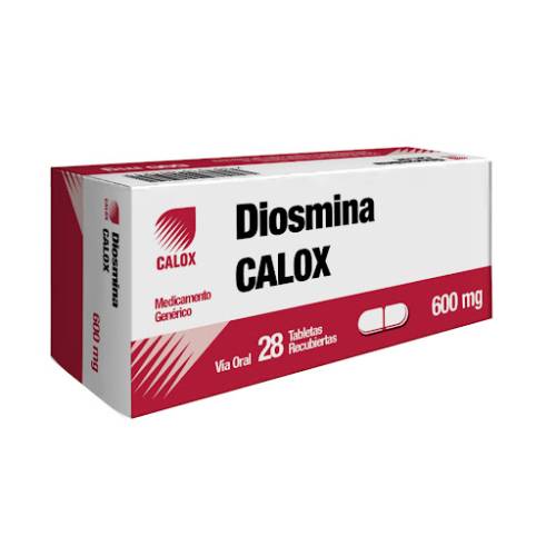DIOSMINA 600MG X 28 TAB CALOX