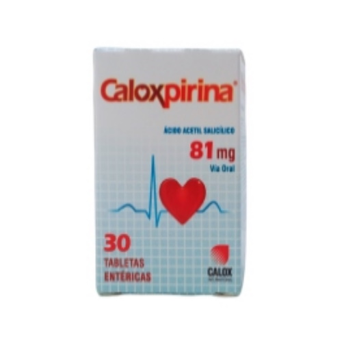 CALOXPIRINA 81MG X 30TAB CALOX