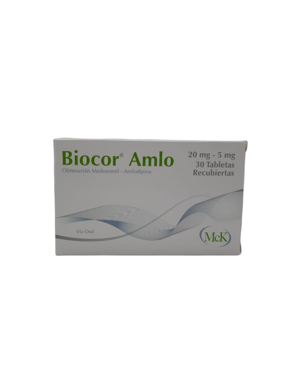 BIOCOR AMLO 20MG/5MG X 30TAB MCK