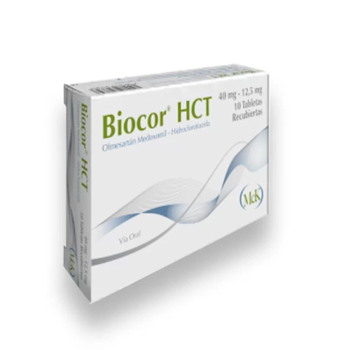 BIOCOR HCT 40MG/12.5MG X 10 TAB MCK