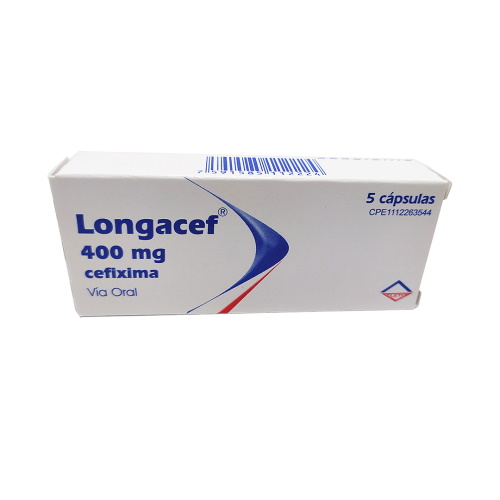 LONGACEF 400MG X 5 CAPS LETI