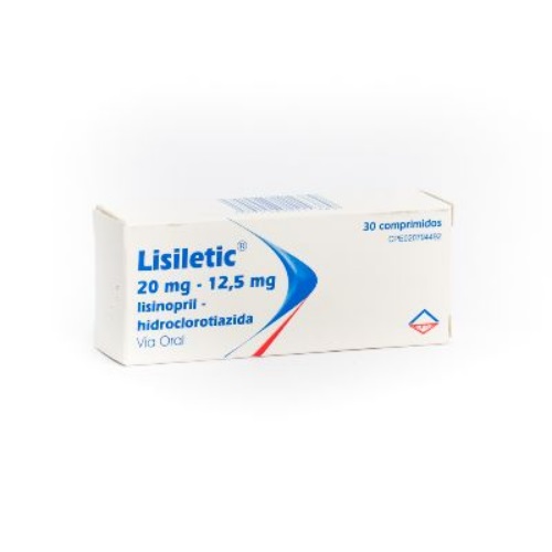 LISILETIC 20MG/12.5MG X 30 COMP LETI